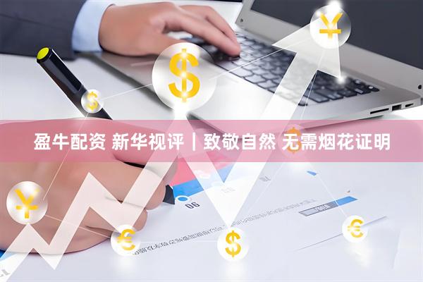 盈牛配资 新华视评｜致敬自然 无需烟花证明
